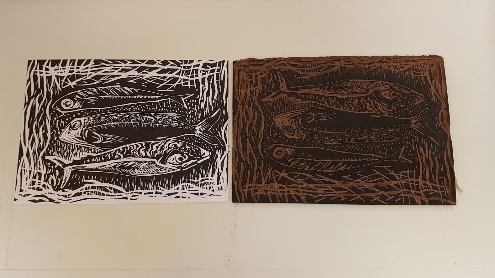 LinoLino | Linogravure et créations à partir d'impressions artisanales | Chambéry, France | Atelier Linogravure Association La Parenthèse, Espalion